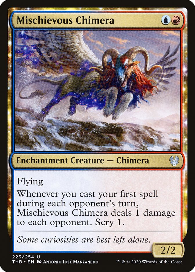 Mischievous Chimera [Theros Beyond Death] | Devastation Store
