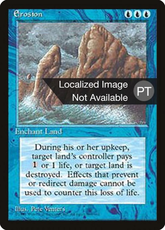 Erosion [Fourth Edition (Foreign Black Border)] | Devastation Store