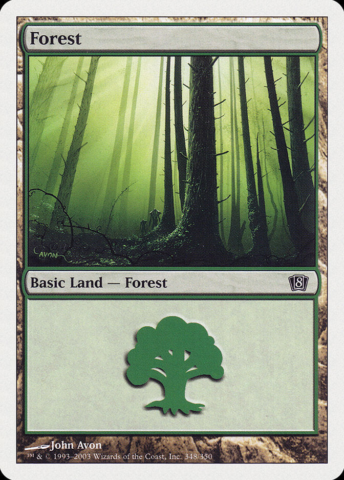 Forest (348) [Eighth Edition] - Devastation Store | Devastation Store