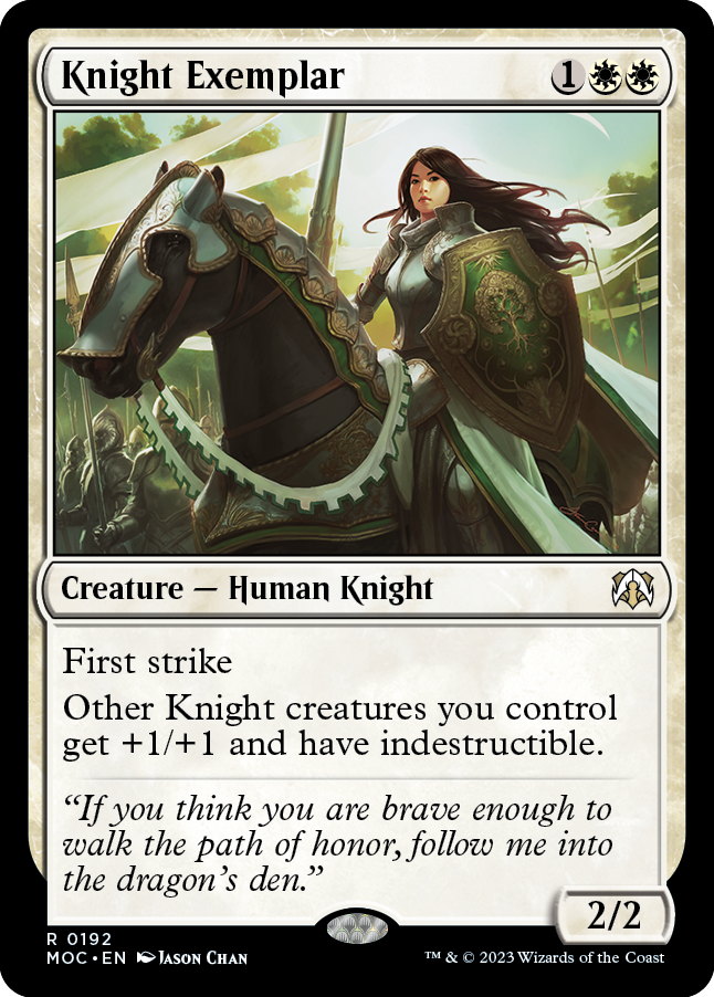 Knight Exemplar [March of the Machine Commander] | Devastation Store
