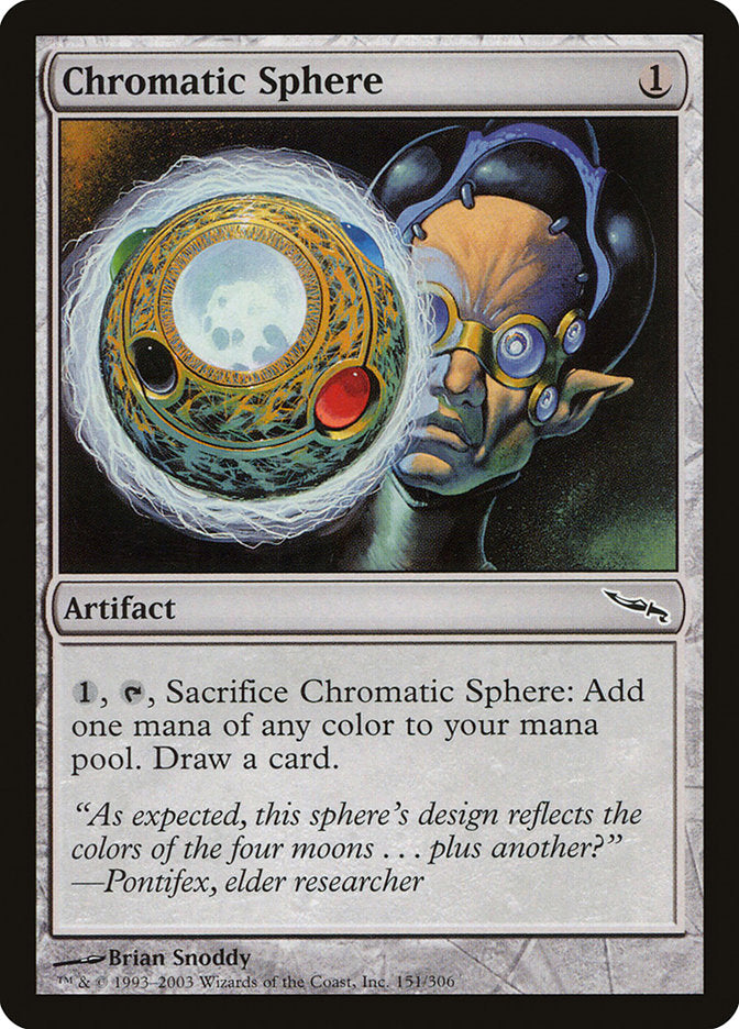 Chromatic Sphere [Mirrodin] | Devastation Store