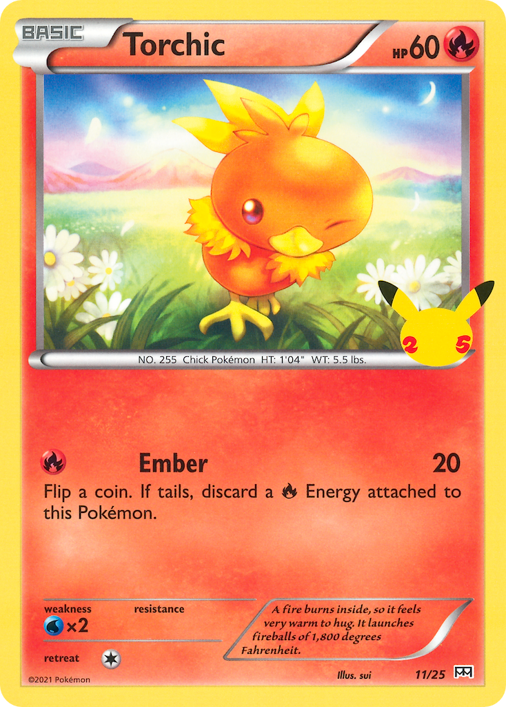 Torchic (11/25) [McDonald's 25th Anniversary] | Devastation Store