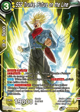 SS2 Trunks, Future on the Line [BT16-081] | Devastation Store