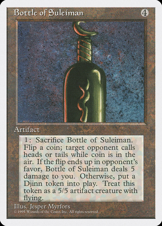 Bottle of Suleiman [Fourth Edition] | Devastation Store
