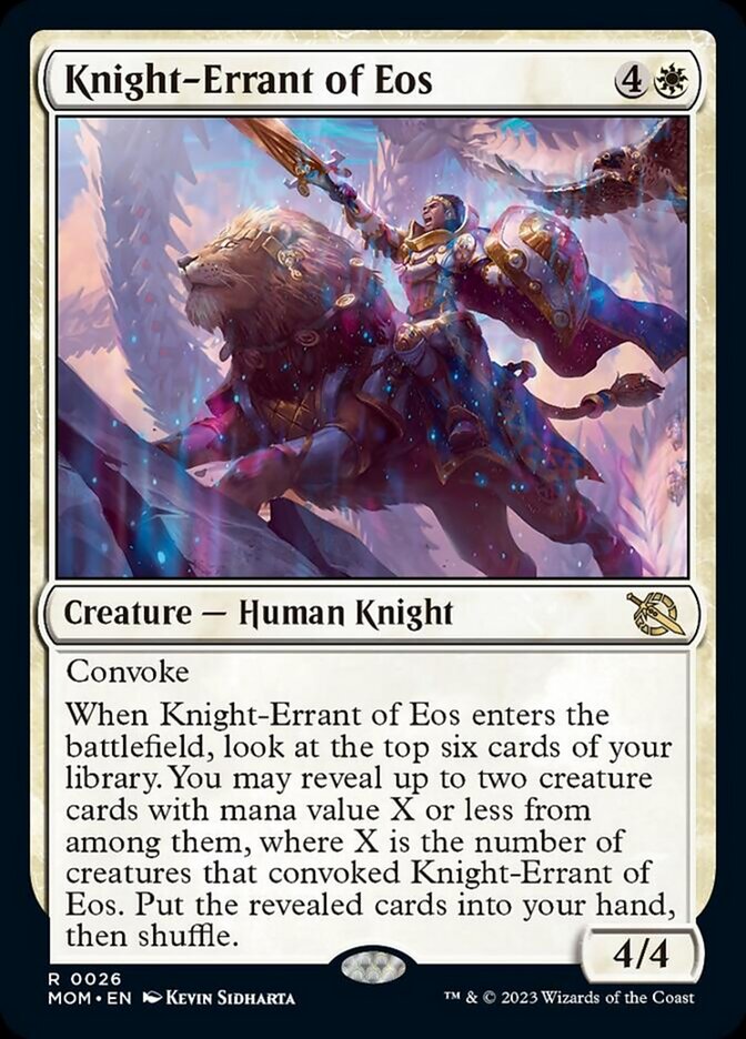 Knight-Errant of Eos [March of the Machine] | Devastation Store