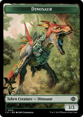 Map // Dinosaur (0010) Double-Sided Token [The Lost Caverns of Ixalan Tokens] | Devastation Store