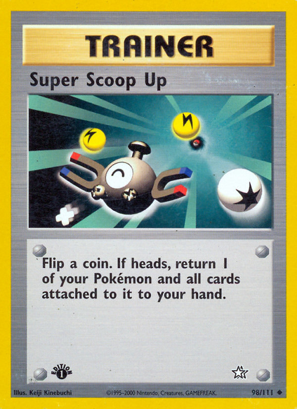 Super Scoop Up (98/111) [Neo Genesis 1st Edition] | Devastation Store