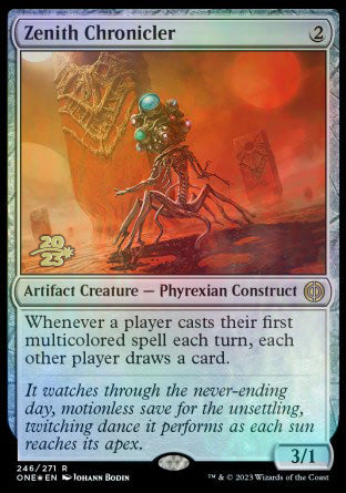 Zenith Chronicler [Phyrexia: All Will Be One Prerelease Promos] | Devastation Store