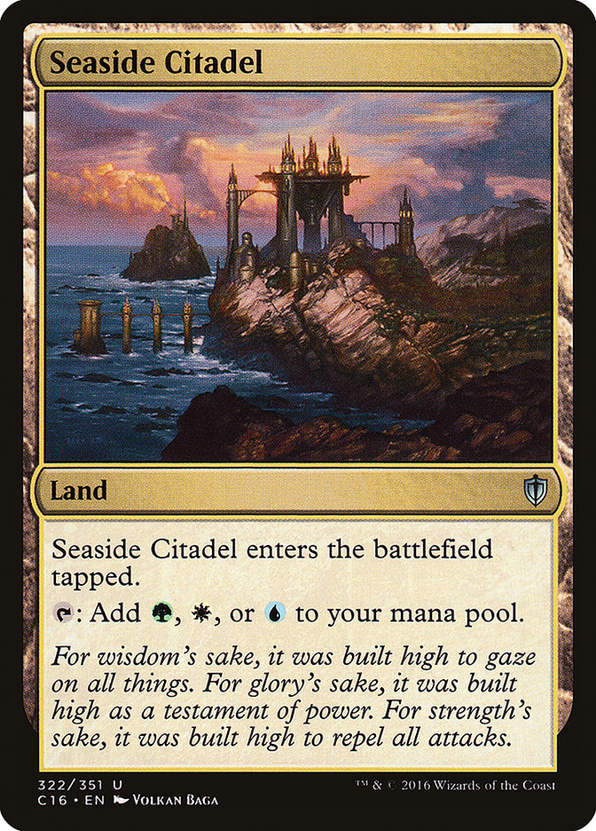 Seaside Citadel [Commander 2016] | Devastation Store
