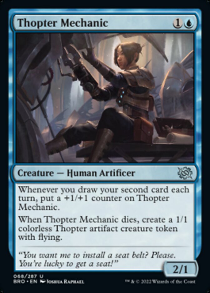 Thopter Mechanic [The Brothers' War] | Devastation Store