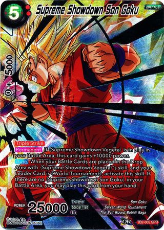 Supreme Showdown Son Goku (SPR) [TB2-002] | Devastation Store