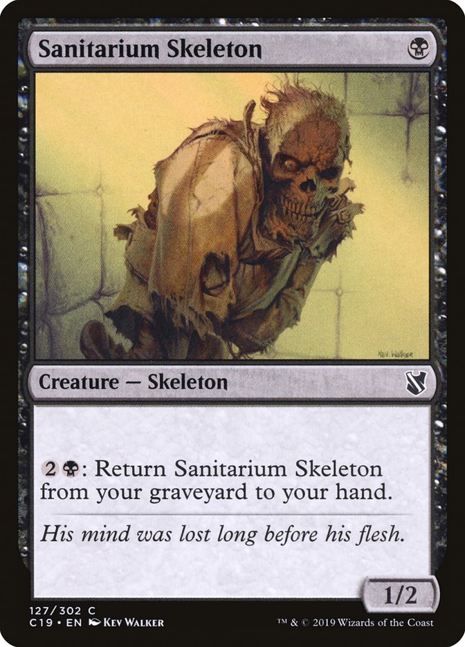 Sanitarium Skeleton [Commander 2019] | Devastation Store