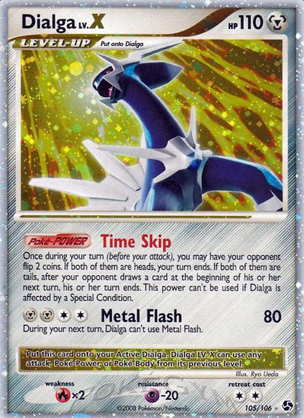 Dialga LV.X (105/106) [Diamond & Pearl: Great Encounters] | Devastation Store