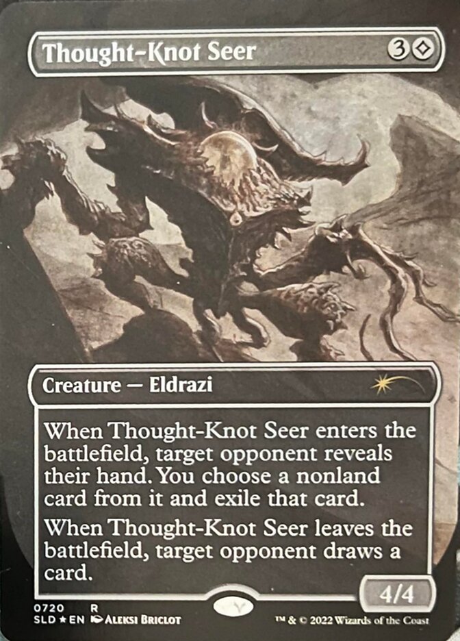 Thought-Knot Seer (720) (Borderless) [Secret Lair Drop Promos] | Devastation Store