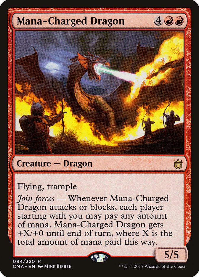Mana-Charged Dragon [Commander Anthology] - Devastation Store | Devastation Store
