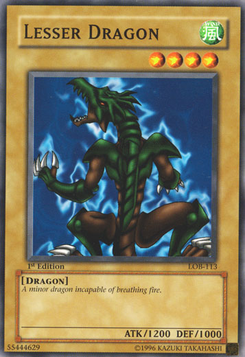 Lesser Dragon [LOB-113] Common | Devastation Store