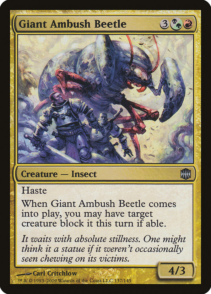 Giant Ambush Beetle [Alara Reborn] - Devastation Store | Devastation Store