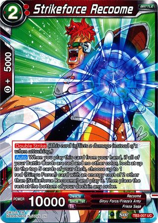 Strikeforce Recoome [TB3-007] | Devastation Store