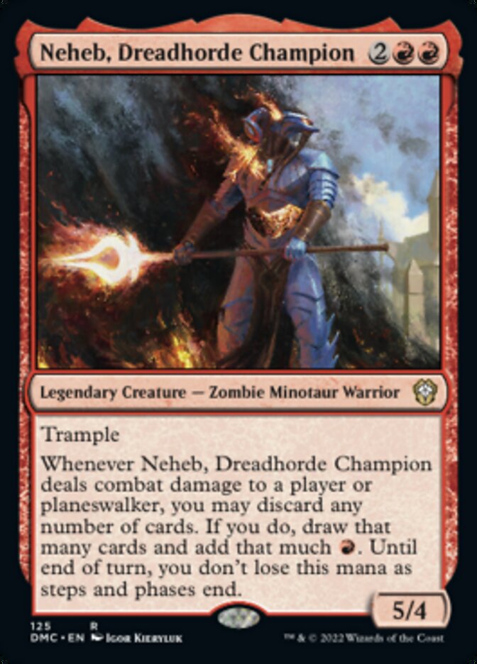 Neheb, Dreadhorde Champion [Dominaria United Commander] | Devastation Store