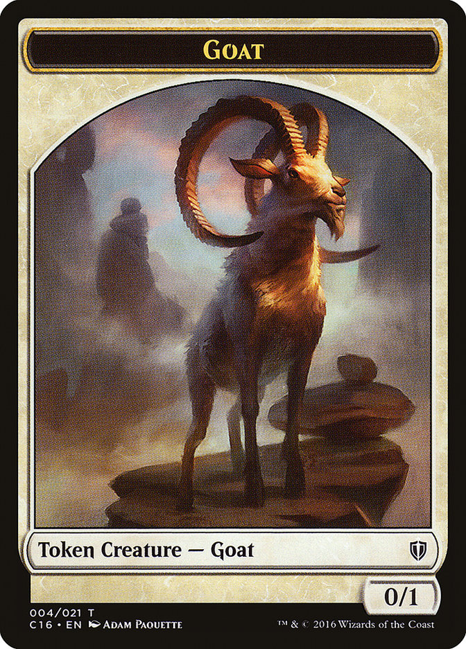 Goat [Commander 2016 Tokens] | Devastation Store