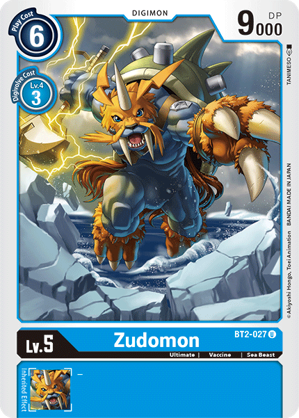 Zudomon [BT2-027] [Release Special Booster Ver.1.5] | Devastation Store