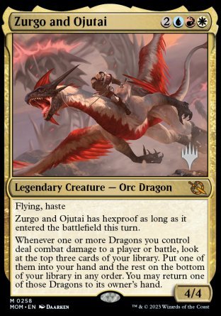 Zurgo and Ojutai (Promo Pack) [March of the Machine Promos] | Devastation Store