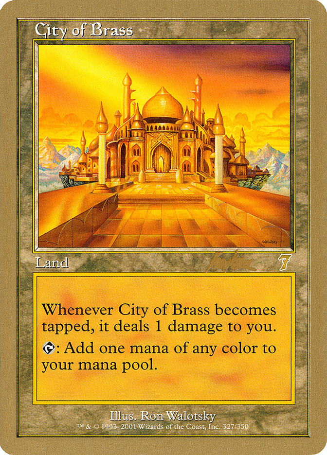 City of Brass (Brian Kibler) [World Championship Decks 2002] | Devastation Store