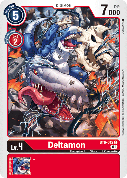 Deltamon [BT6-012] [Double Diamond] | Devastation Store