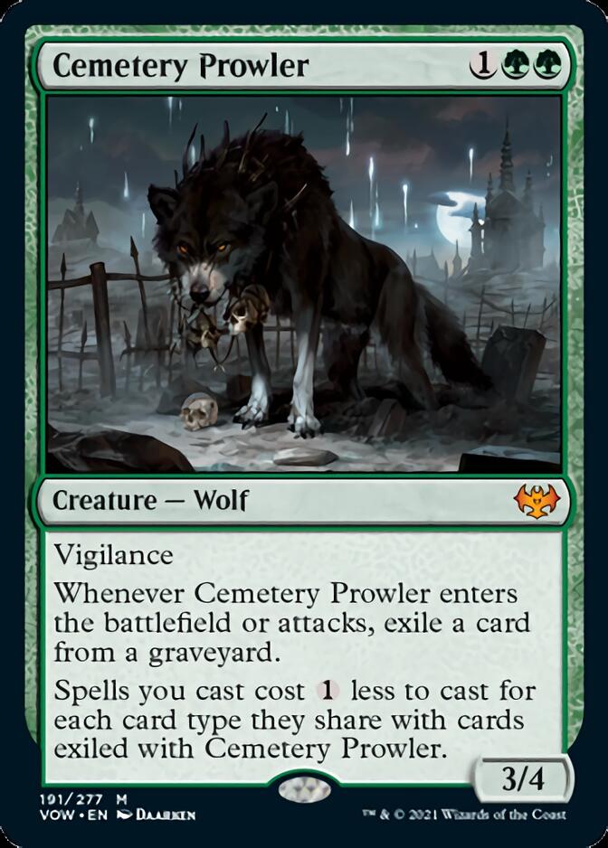 Cemetery Prowler [Innistrad: Crimson Vow] | Devastation Store