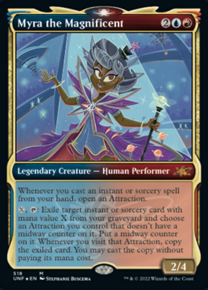 Myra the Magnificent (Showcase) (Galaxy Foil) [Unfinity] | Devastation Store