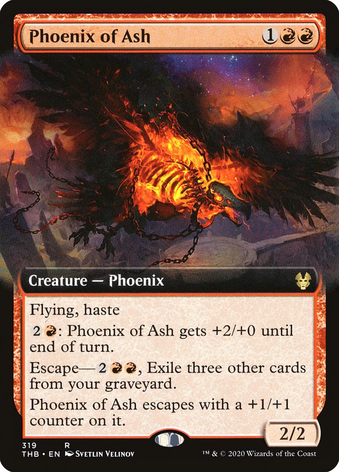 Phoenix of Ash (Extended) [Theros Beyond Death] | Devastation Store