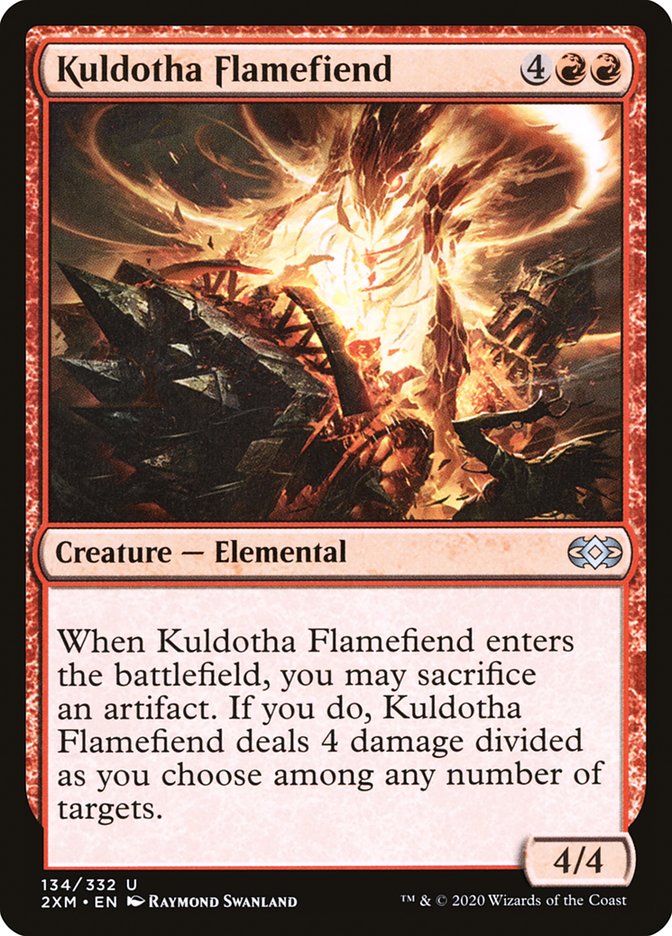 Kuldotha Flamefiend [Double Masters] | Devastation Store