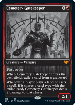 Cemetery Gatekeeper [Innistrad: Double Feature] | Devastation Store