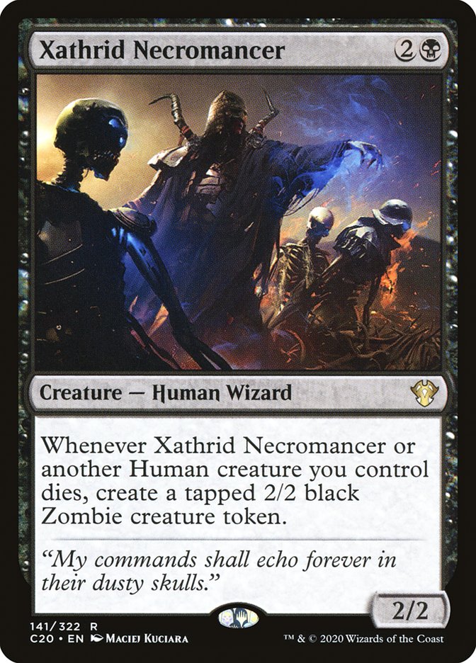 Xathrid Necromancer [Commander 2020] | Devastation Store