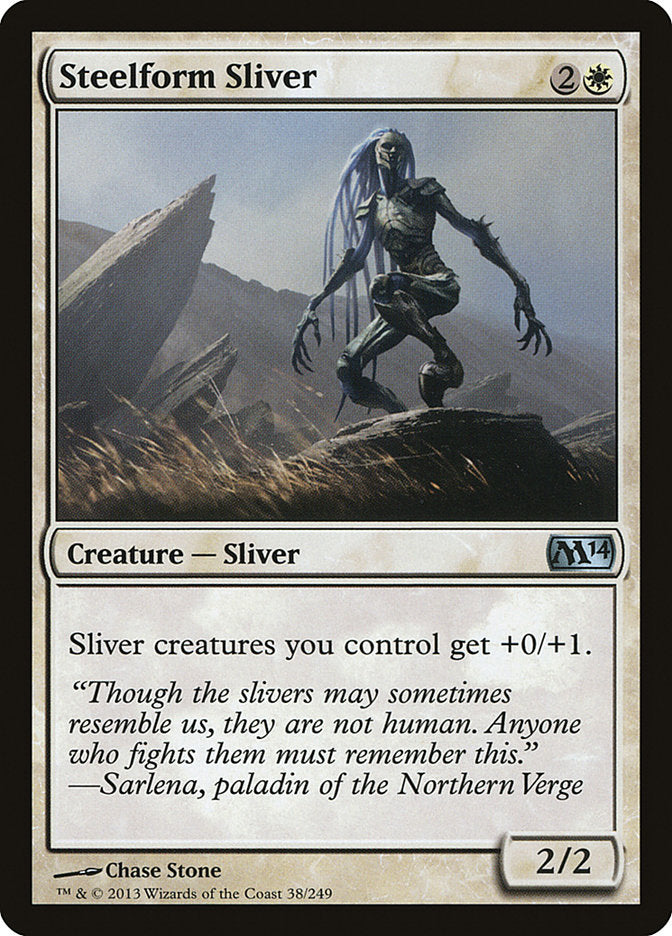 Steelform Sliver [Magic 2014] | Devastation Store