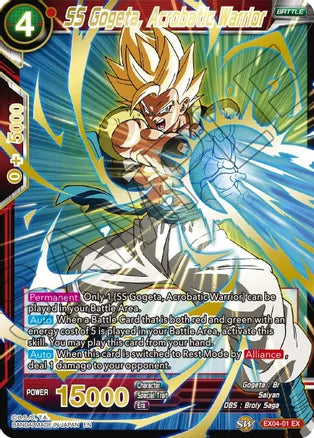 SS Gogeta, Acrobatic Warrior (Gold Stamped) [EX04-01] | Devastation Store