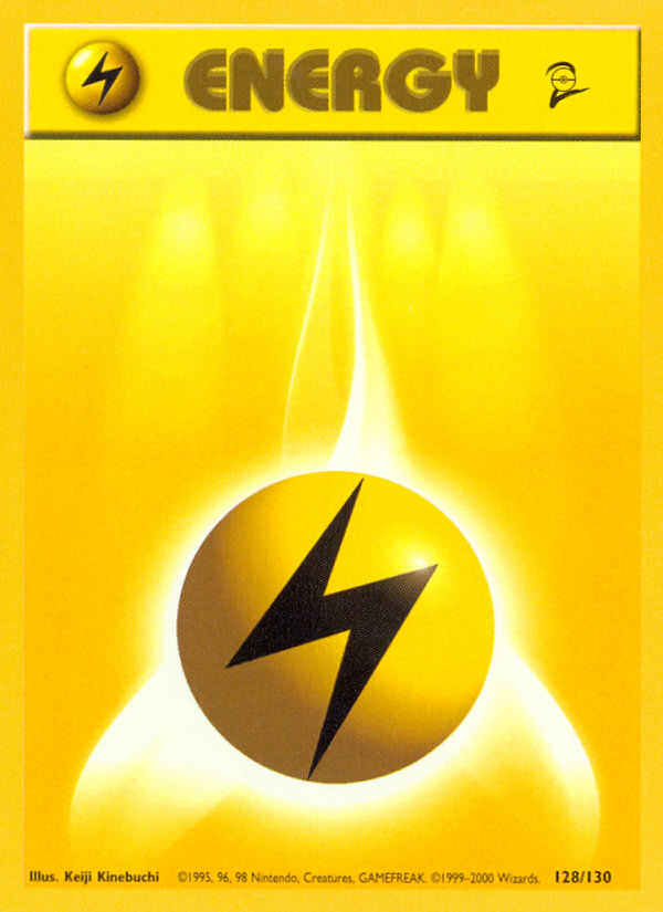 Lightning Energy (128/130) [Base Set 2] | Devastation Store