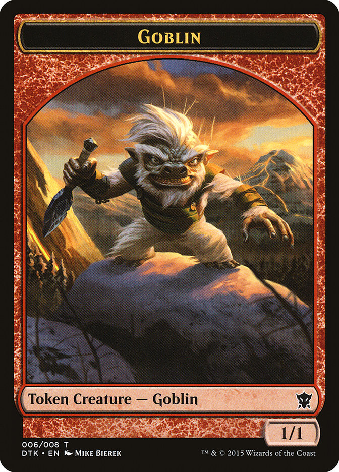 Goblin [Dragons of Tarkir Tokens] | Devastation Store