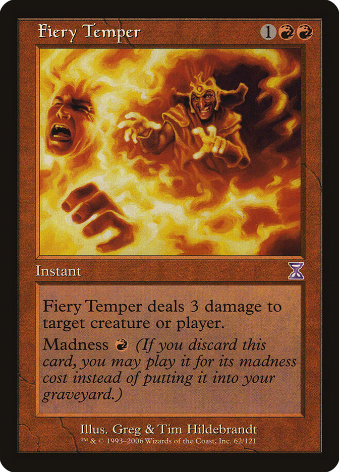Fiery Temper [Time Spiral Timeshifted] | Devastation Store