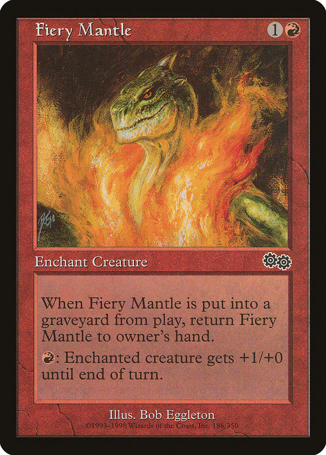 Fiery Mantle [Urza's Saga] | Devastation Store