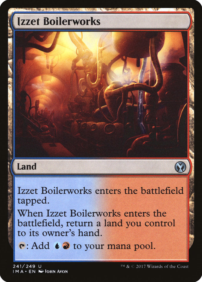 Izzet Boilerworks [Iconic Masters] - Devastation Store | Devastation Store