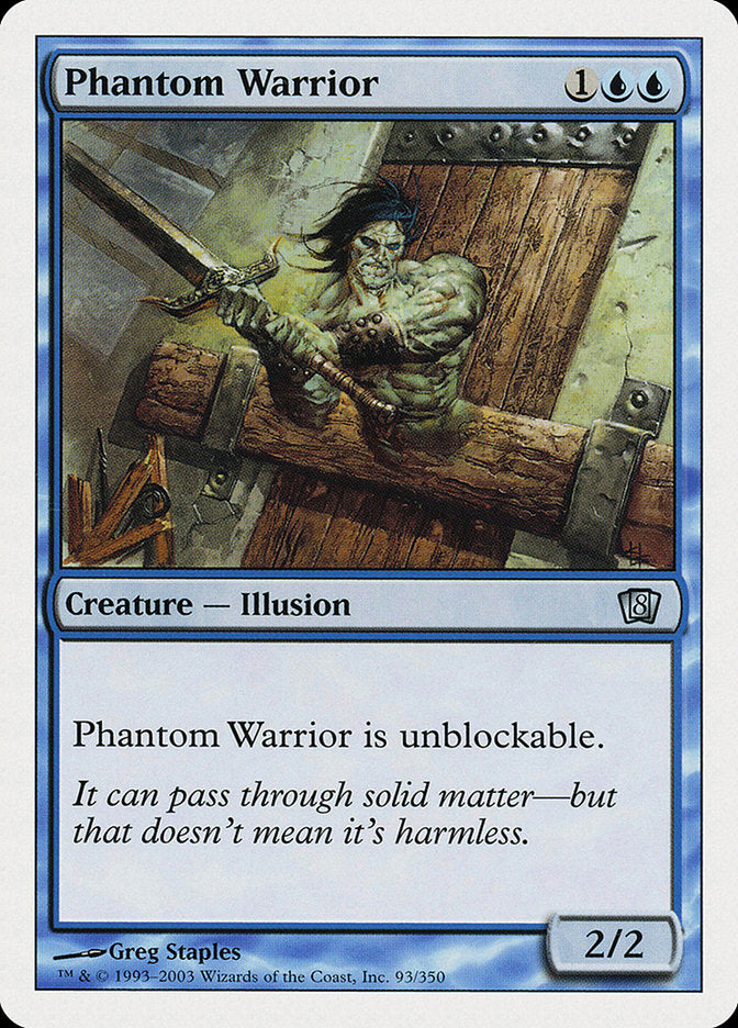 Phantom Warrior [Eighth Edition] | Devastation Store