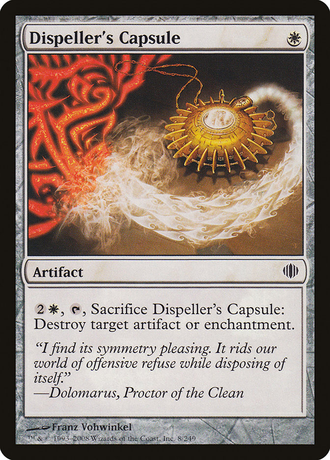Dispeller's Capsule [Shards of Alara] | Devastation Store