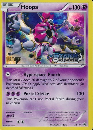 Hoopa (XY147) (Staff) [XY: Black Star Promos] | Devastation Store