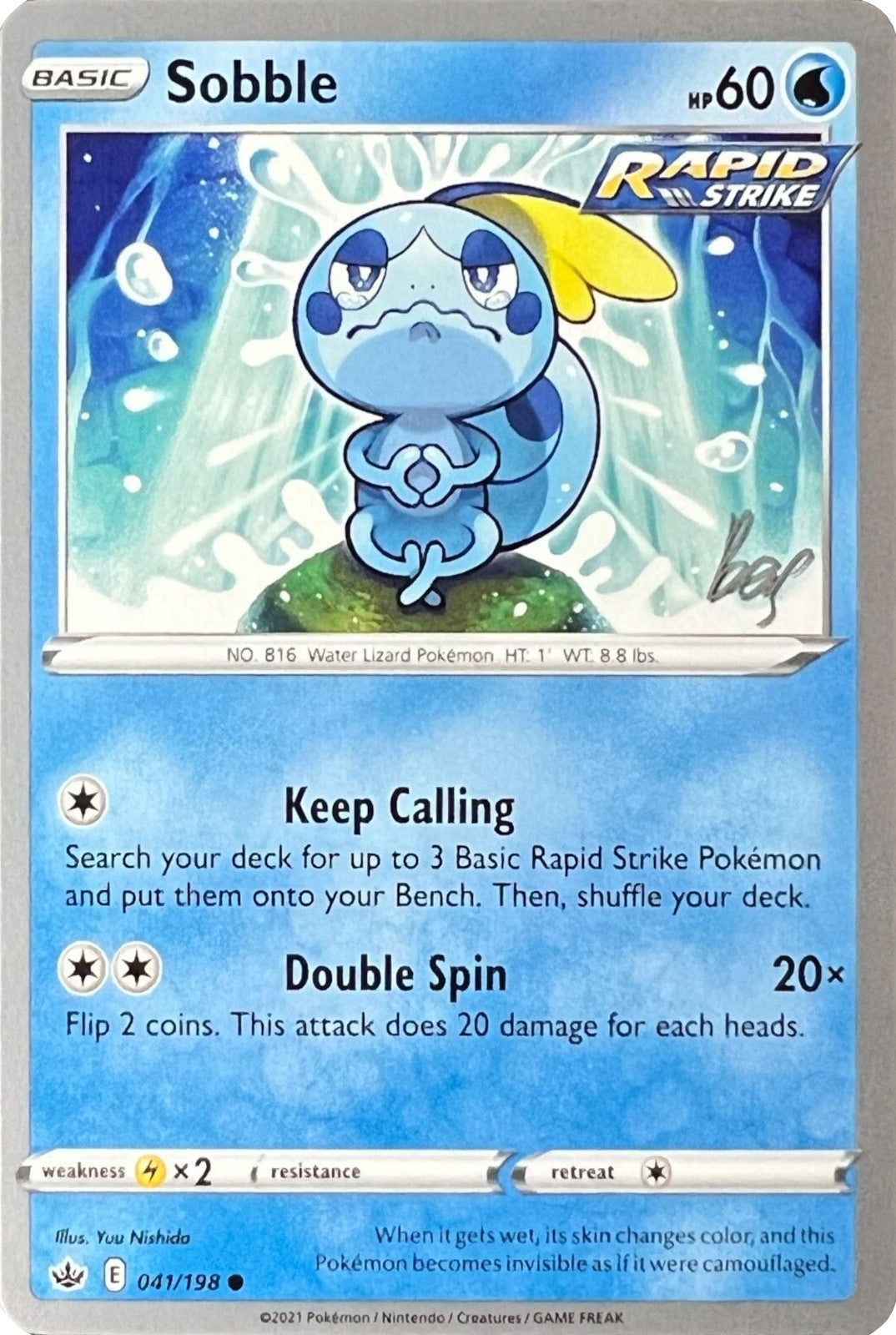 Sobble (041/198) (Cheryl Again - Sebastian Lashmet) [World Championships 2022] | Devastation Store