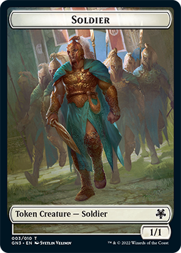 Soldier // Elf Warrior Double-sided Token [Game Night: Free-for-All] | Devastation Store