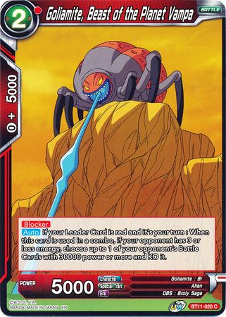 Goliamite, Beast of the Planet Vampa [BT11-020] | Devastation Store