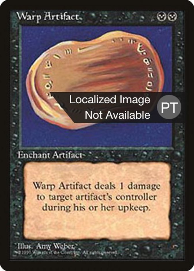 Warp Artifact [Fourth Edition (Foreign Black Border)] | Devastation Store