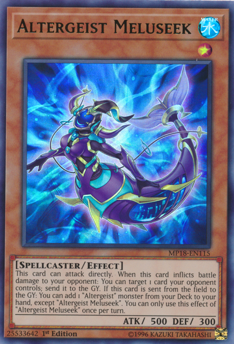 Altergeist Meluseek [MP18-EN115] Ultra Rare | Devastation Store