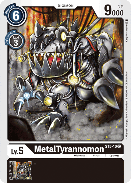 MetalTyrannomon [ST5-10] [Starter Deck: Machine Black] | Devastation Store